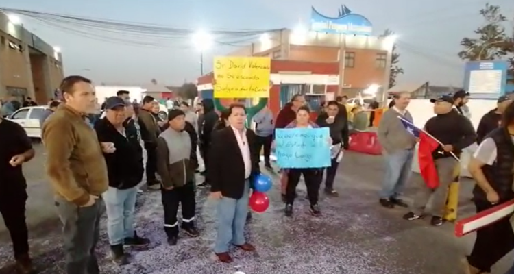 Locatarios mayoristas se manifestaron para exigir seguridad en Terminal Pesquero Metropolitano