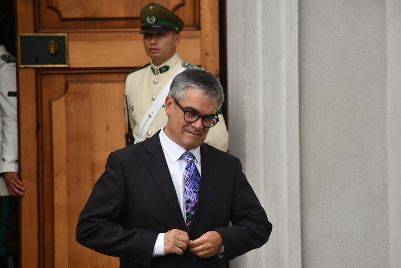 Ministro de Hacienda, Mario Marcel, en La Moneda