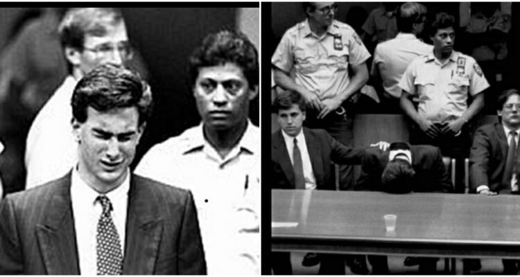 Martin Tankleff el día que fue condenado por supuestamente matar a sus padres