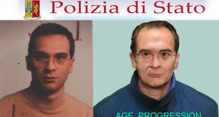 Díptico de la Policía italiana que mostraría la progresión de Matteo Messina de acuerdo a su edad | Deutsche Welle