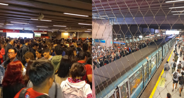 Metro cierra parcialmente Línea 1 por fallas técnicas en el servicio: registran atochamiento