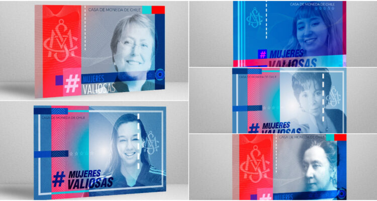 Casa de Moneda Chile revela nombres de las 9 mujeres que postulan para tener un billete conmemorativo