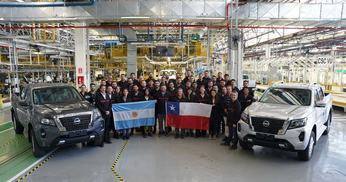 Nissan anuncia que modelo producido en Argentina que ya se exportó para ser vendido en Chile