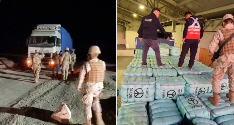 Operativo anticontrabando: incautan 4 camiones y más de US$100 mil en mercancías