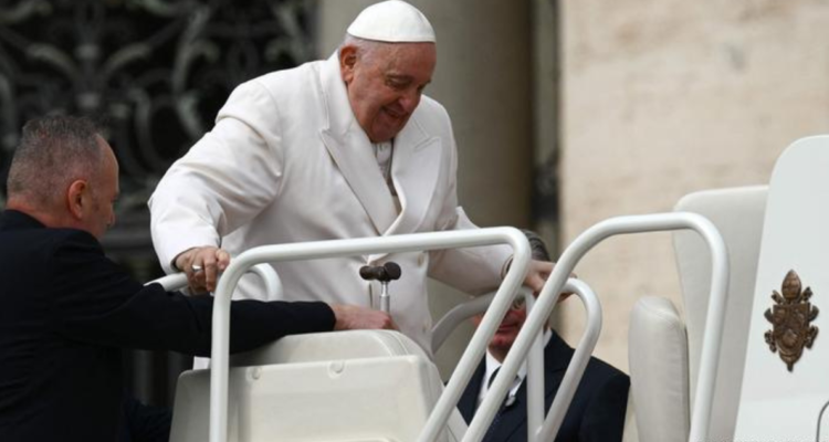 Francisco en una de sus últimas apariciones públicas