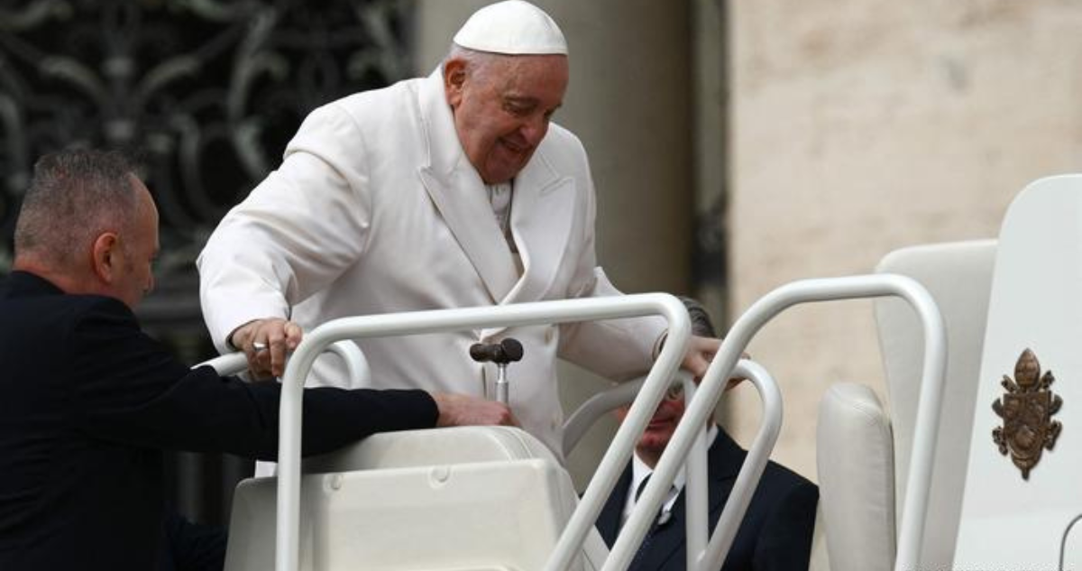 Francisco en una de sus últimas apariciones públicas