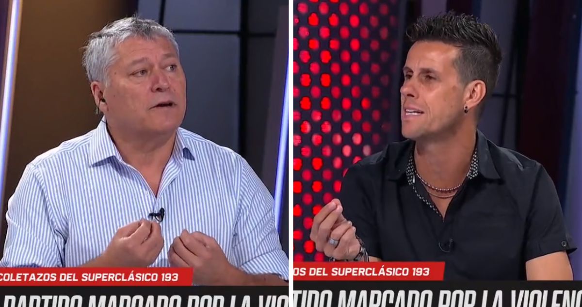 Pato Yáñez y Diego Rivarola tuvieron áspero debate por el Superclásico.