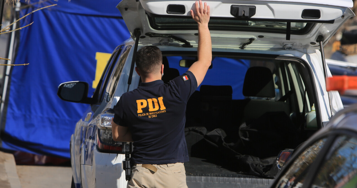 Personal de la Brigada de Homicidios de la PDI.
