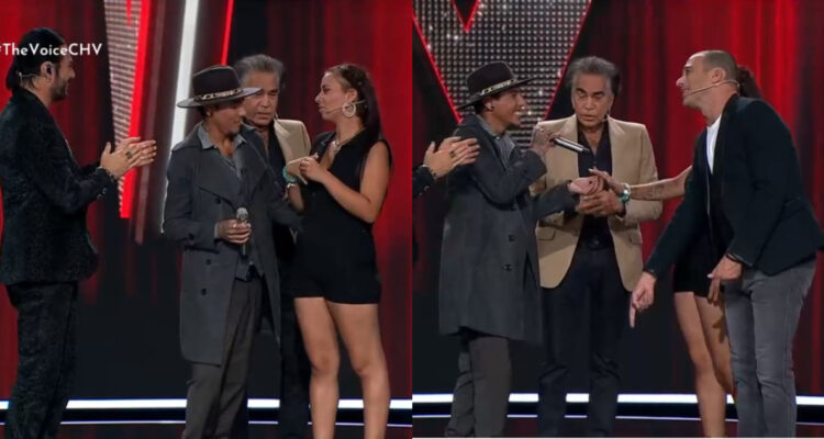 El momento en el que se realizó la pedida de matrimonio en The Voice.