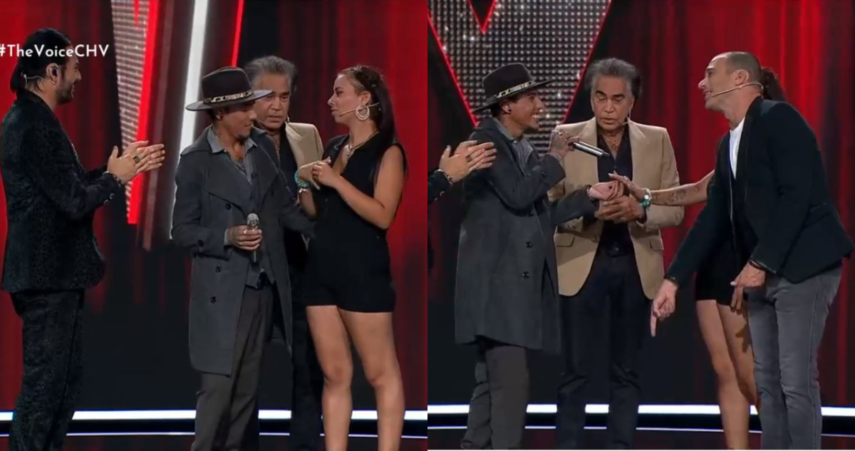 El momento en el que se realizó la pedida de matrimonio en The Voice.