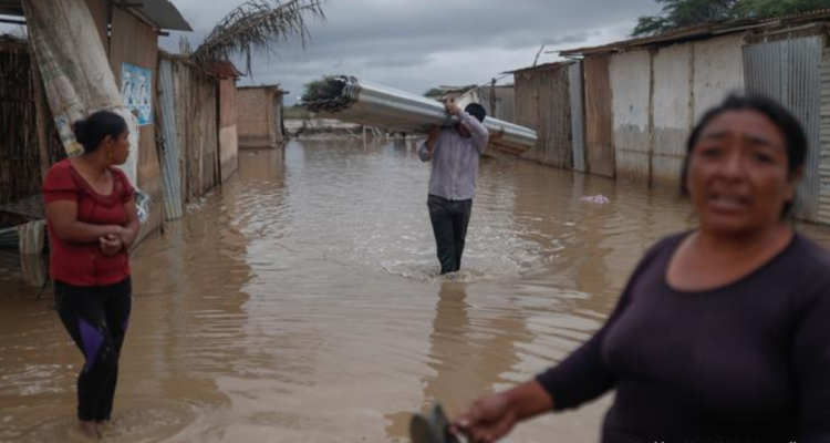 inundación en Perú