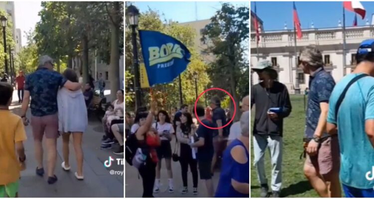 José Luis Reppening reacciona a abucheos en La Moneda