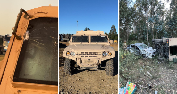 Armas y munición de guerra: fotos reflejan poder de fuego de delincuentes contra la Armada en Contulmo