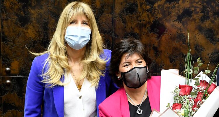 Ximena Rincón y Yasna Provoste en el Senado