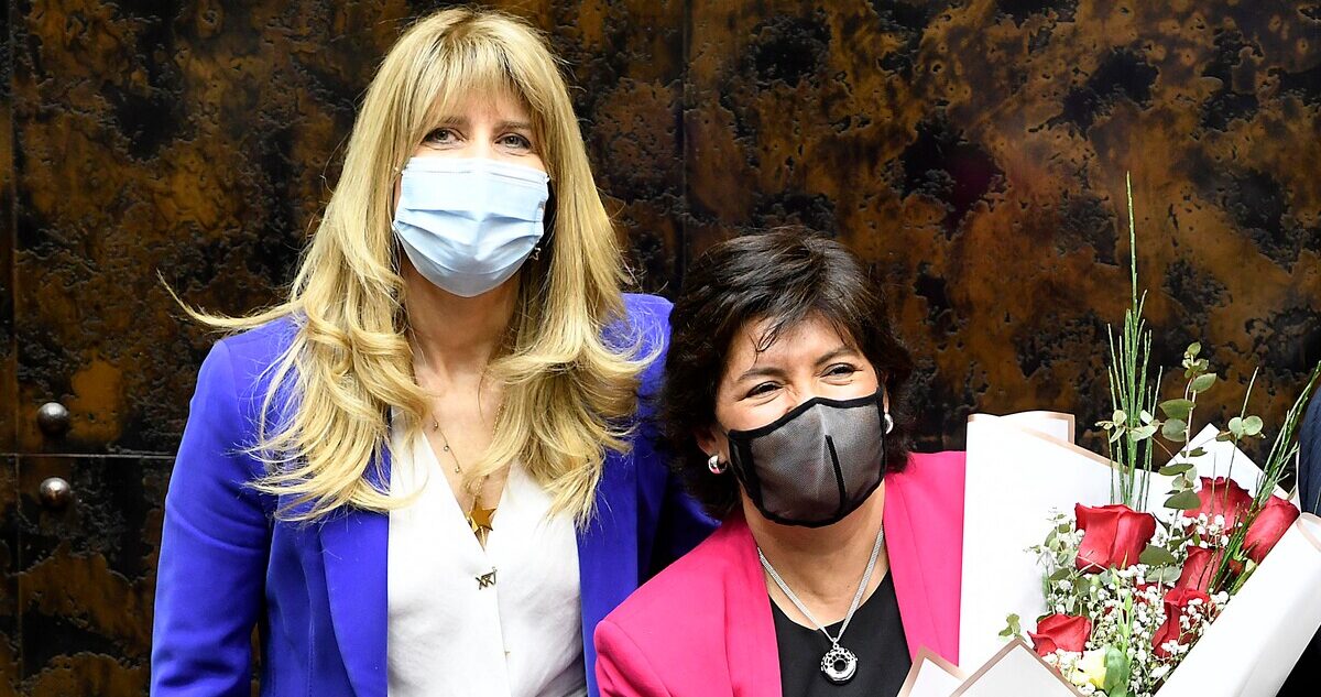 Ximena Rincón y Yasna Provoste en el Senado