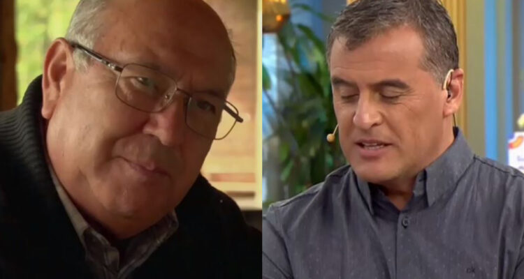 Una fotografía de archivo de Alipio Vera. A su lado, Ramón Ulloa hablando de la partida de su colega.