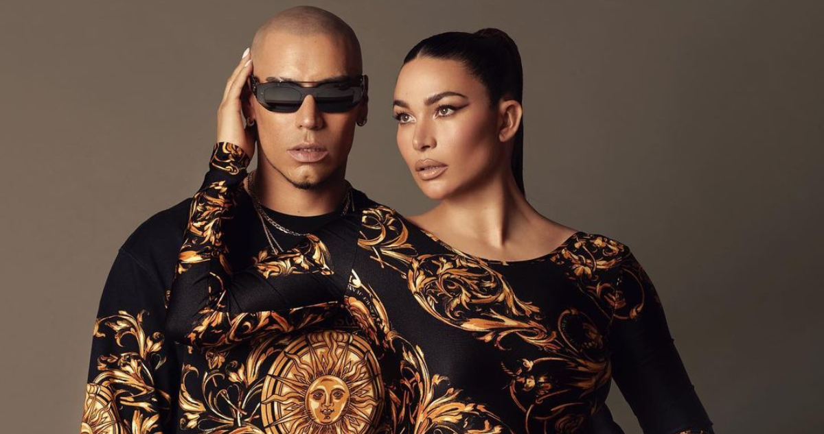 El bailarín Raúl Peralta y Lisandra Silva posando juntos.