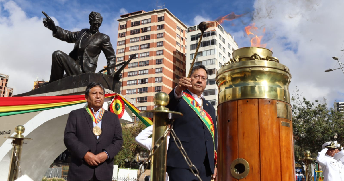 Arce propone “una nueva etapa de relaciones bilaterales” entre Chile y Bolivia para “sanar heridas”