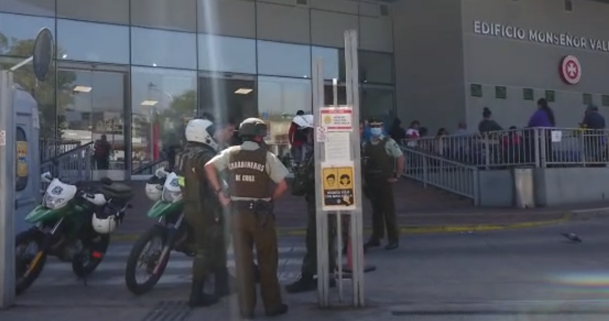 Reo fue baleado por gendarme en la ex Posta Central tras intento de fuga