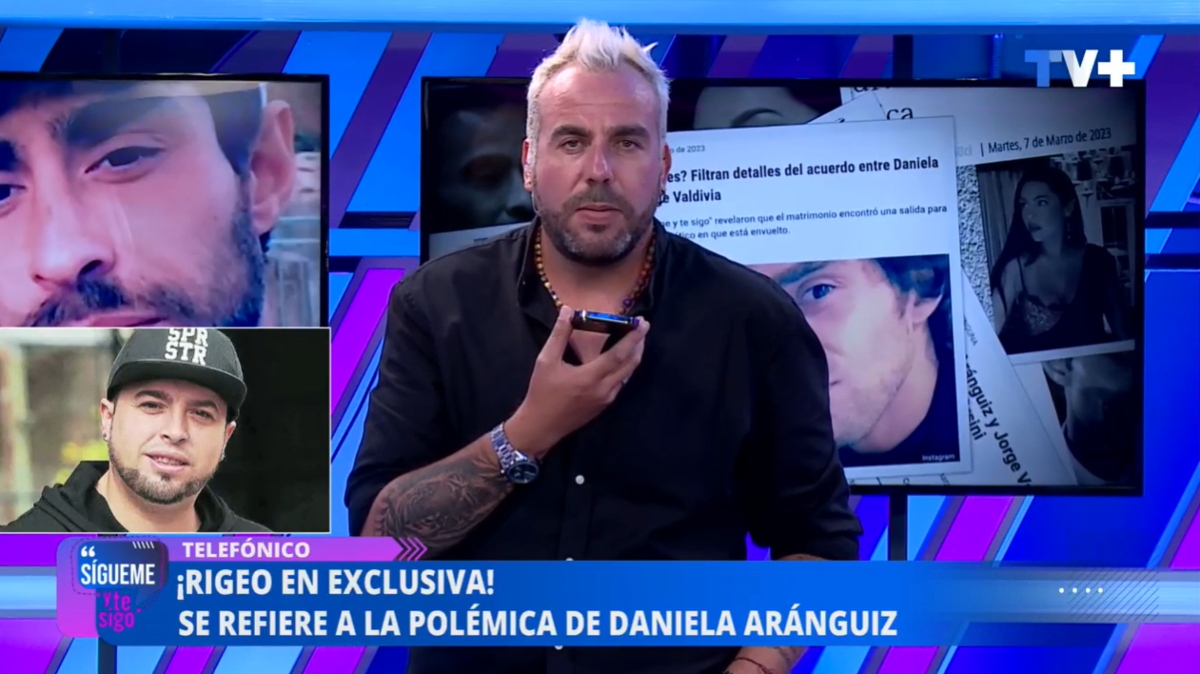 Rigeo y quiebre entre Daniela Aránguiz y Jorge Valdivia: "Nunca hay que atacar a la mamá de tus hijos"