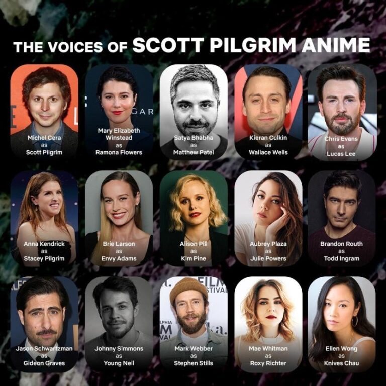 Netflix anuncia animé de Scott Pilgrim con las voces de la película