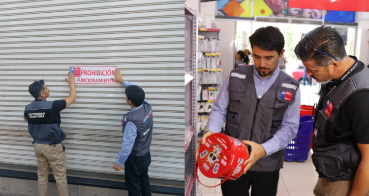 Seremi de Salud prohíbe funcionamiento de local “China Mart” por incumplimiento sanitario en Santiago