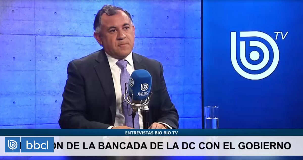 Eric Aedo y relación de la DC entre el Gobierno: 