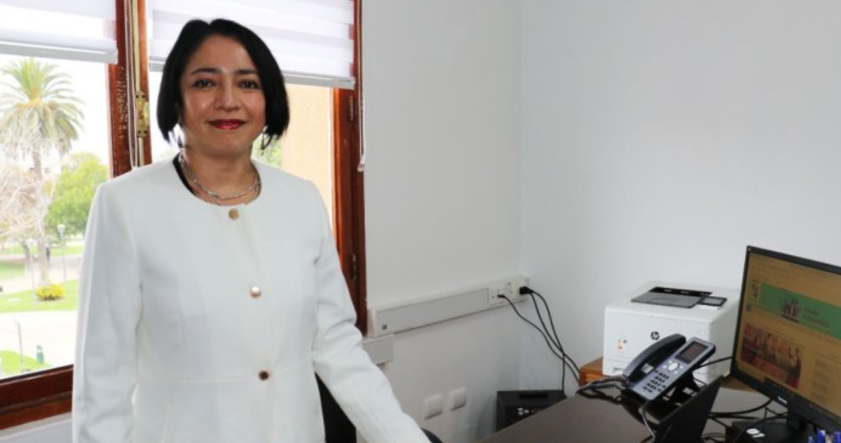 Actual gobernadora de la región de Coquimbo, Krist Naranjo.