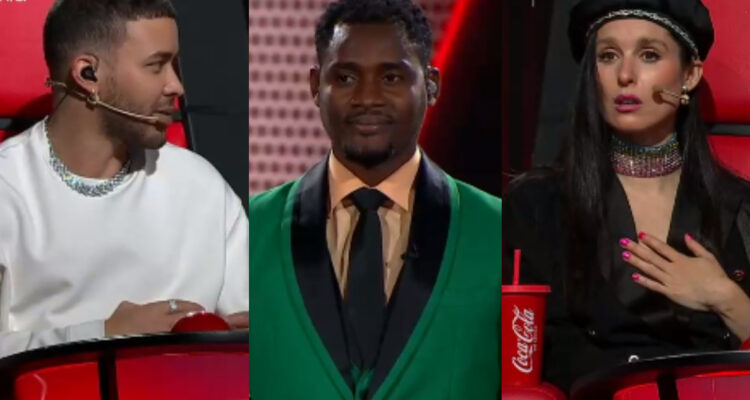 Concursante de ‘The Voice’ se cae