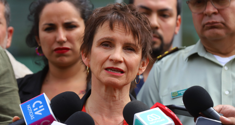 Ministra Carolina Tohá anuncia agenda de seguridad del Gobierno tras muerte de carabinera Rita Olivares.