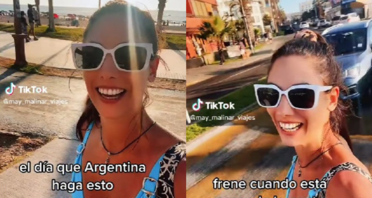 Turista argentina choferes en Chile
