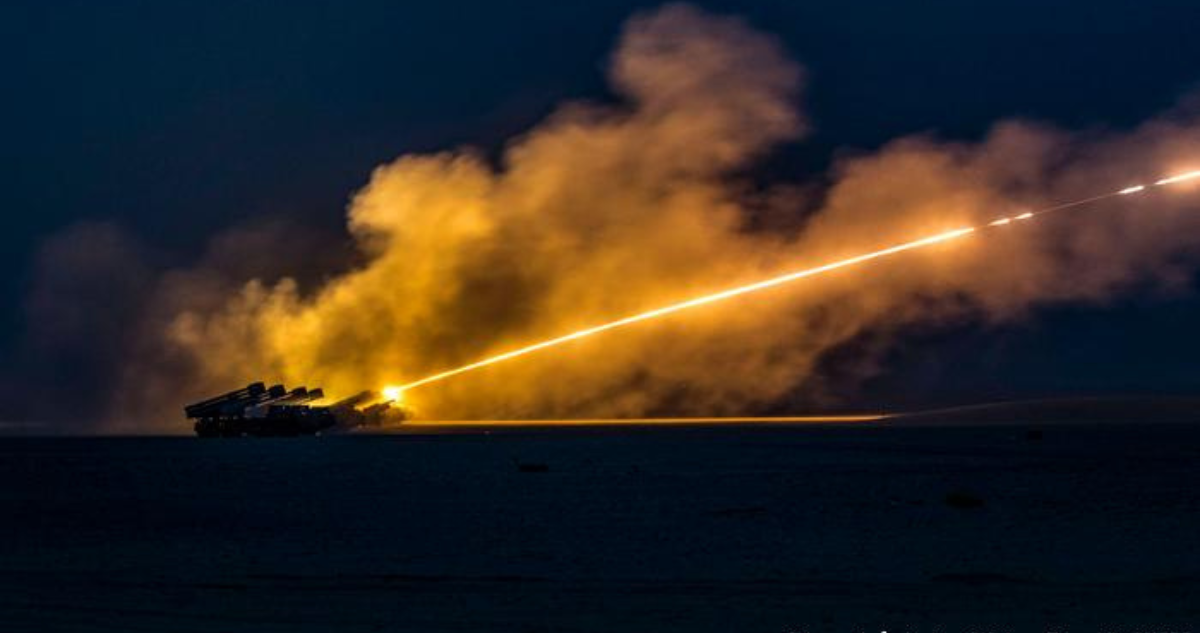 Un lanzacohetes HIMARS
