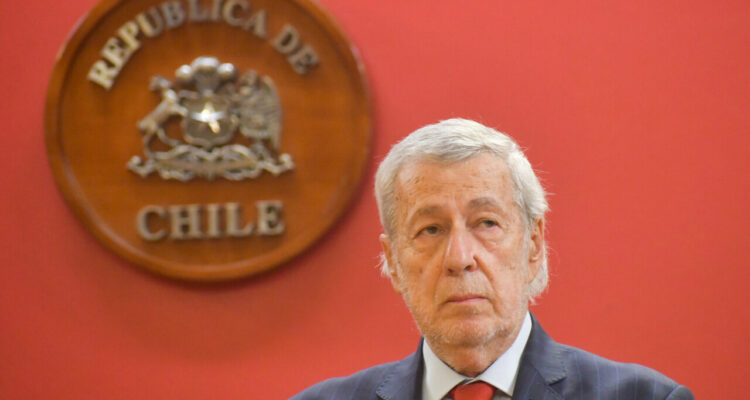 Canciller Van Klaveren, el día que asumió el cargo en La Moneda