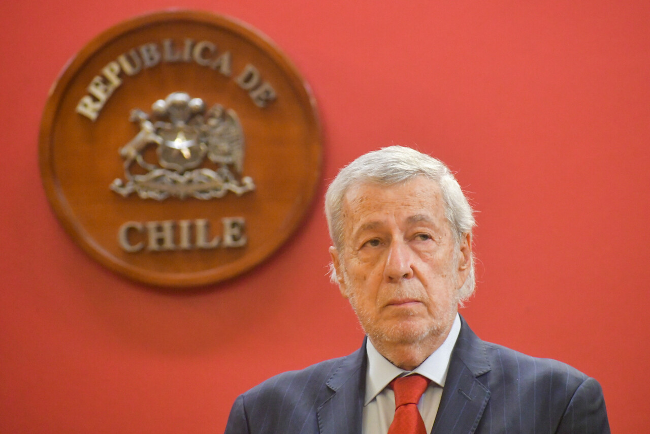 Canciller Van Klaveren, el día que asumió el cargo en La Moneda