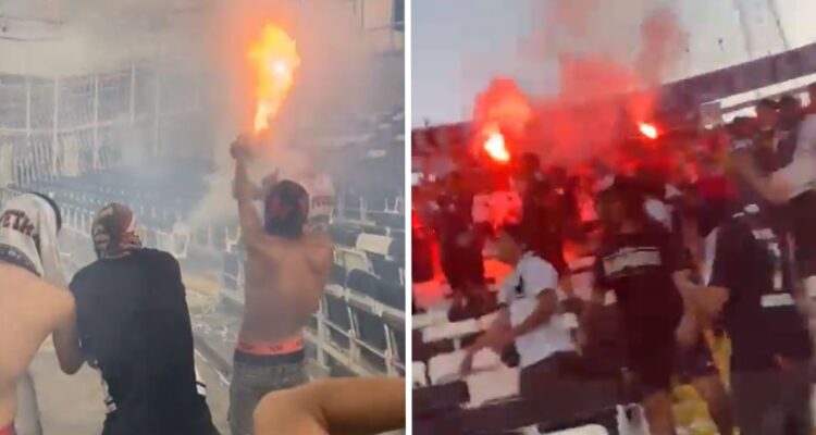 El Superclásico entre Colo Colo y La U se vio manchado por graves incidentes en las tribunas.