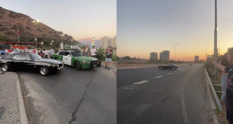 Graban y detienen a conductor tras creerse “Toretto” frente a Carabineros: Vitacura se querelló