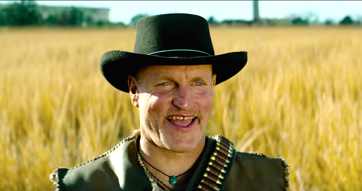 Woody Harrelson en su papel de Tallahassee en Zombieland