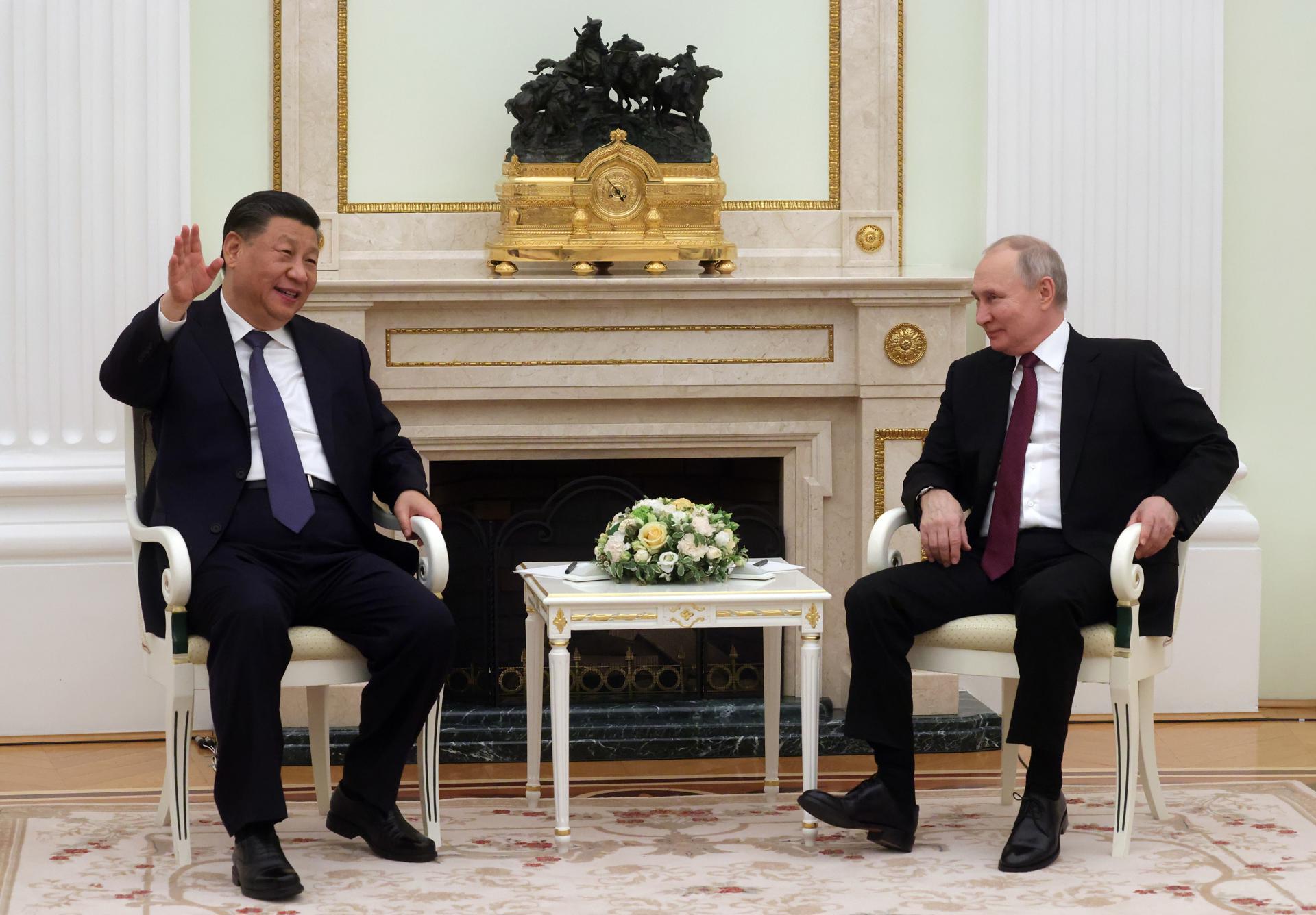 Xi Jinping y Vladimir Putin