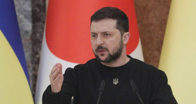 Presidente de Ucrania, Vlodomir Zelenski.