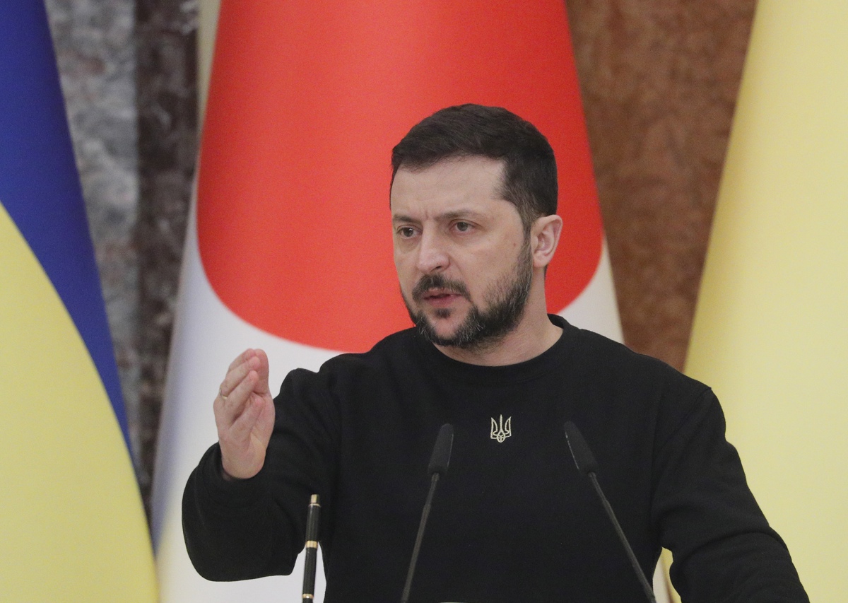 Presidente de Ucrania, Vlodomir Zelenski.