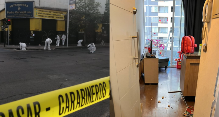 Asesinato de cabo Palma: Carabineros allanan departamento y buscan evidencia balística en av. Matta