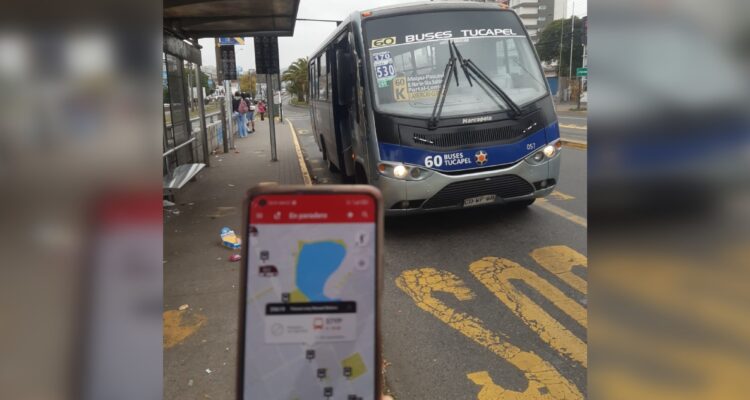 app red regional avisa dónde viene la micro