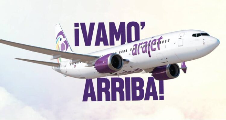 Arajet, la reciente compañía aérea low cost de República Dominicana, anunció trabajos para realizar conexiones con ChIle