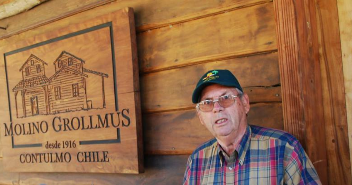A los 86 años muere dueño del Molino Grollmus: terminó lesionado durante ataque incendiario en 2022