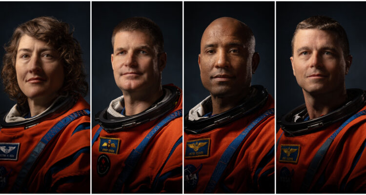 Astronautas que irán a la Luna con la misión Artemis
