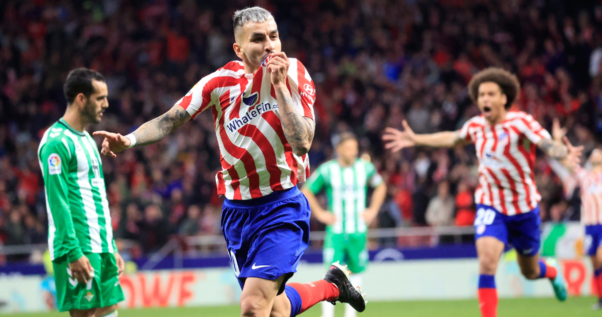 El Atlético estanca al Betis en La Liga de España.