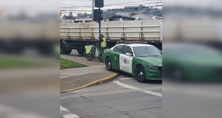 Atropello de trabajador en Puerto Montt