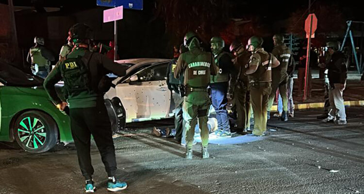 Video capta desenlace de tour criminal que terminó con 2 muertos, heridos y una balacera en Calama