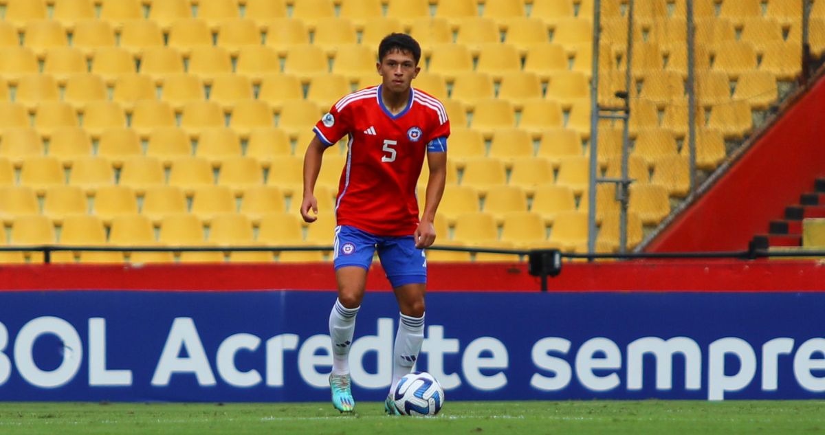 El capitán Benjamín Molina quedó al margen de La Roja Sub 17.
