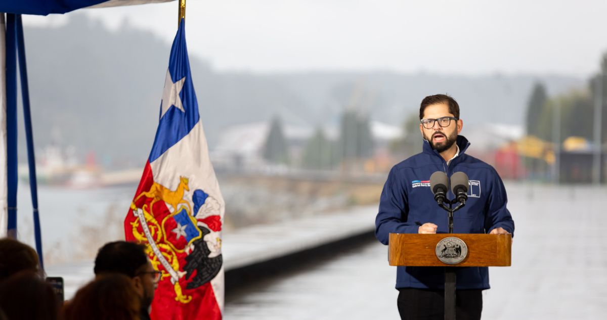 Boric emplaza al Congreso a aprobar royalty minero: “No es tiempo de excusas, sino de soluciones”